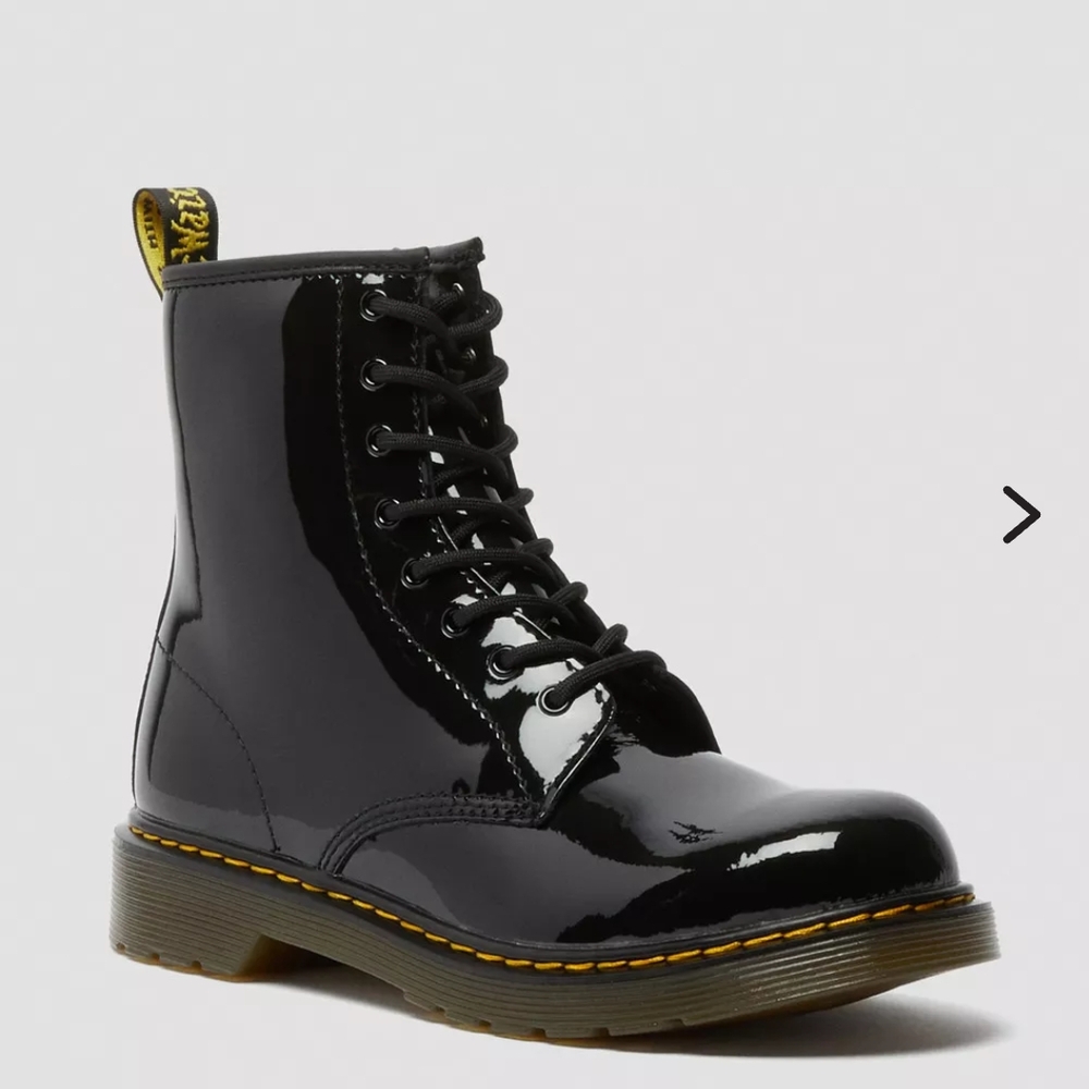COPY - Dr. Martens Black Patent Leather Boots